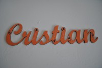 nombre en dm en 29cm de largo