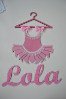 conjunto silueta y nombre